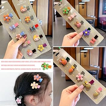 Amazon.co.jp: ベビー ヘアクリップ 25点セット ヘアピン 赤ちゃん 花